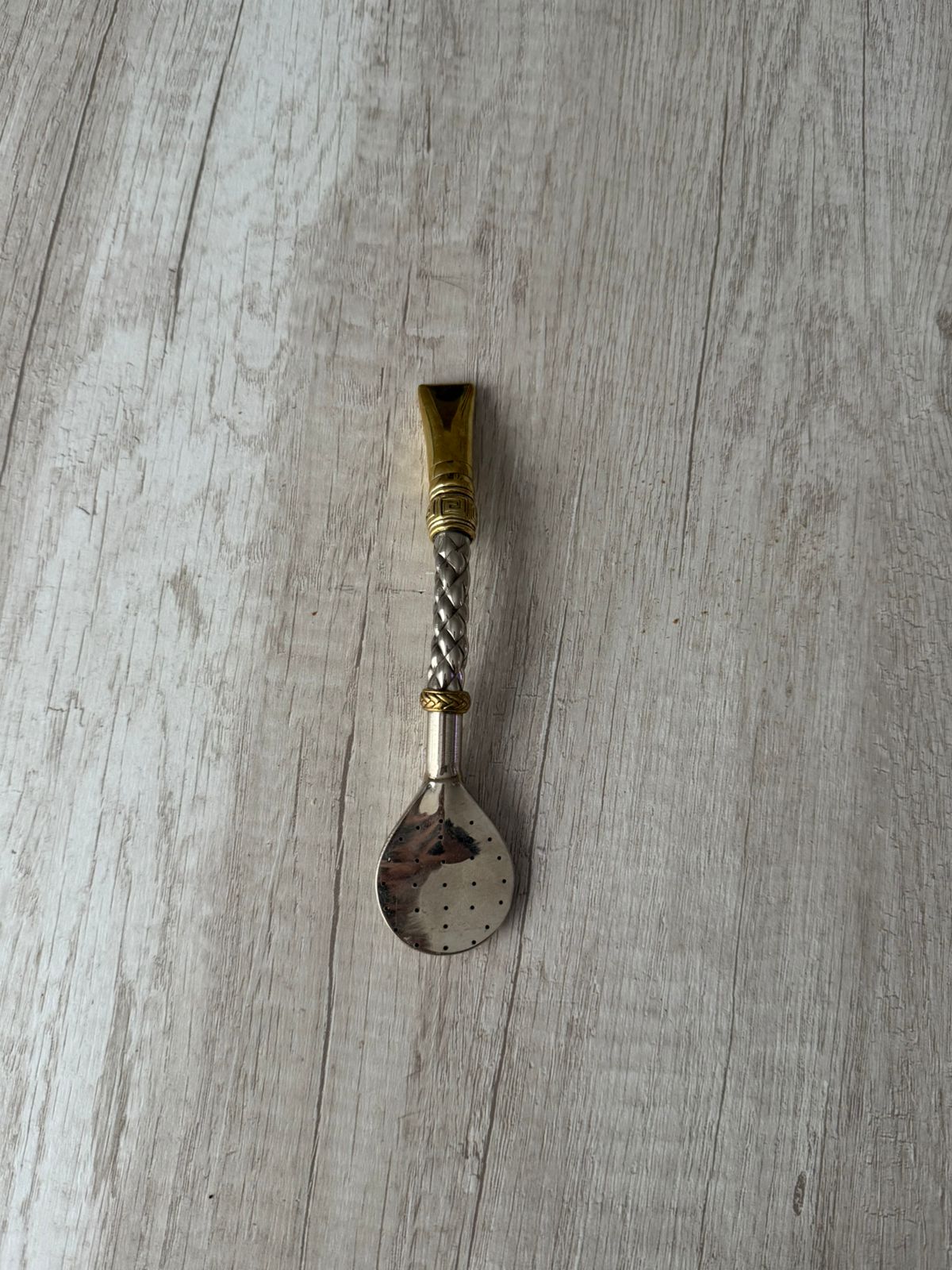 Bombillón de alpaca